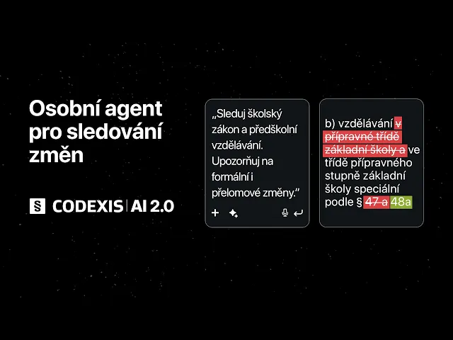 Osobní agent pro sledování změn